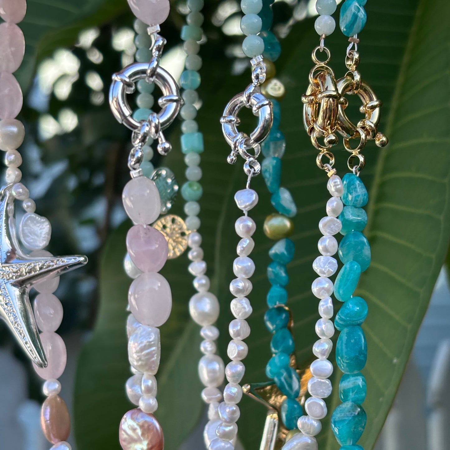 Blush Starfish Necklace